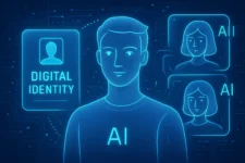 AI Avatars: Transforming Personal Identity - Futuristic concept of digital identity with AI avatars