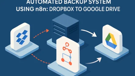 Automated Backup System Using n8n: Dropbox to Google Drive