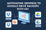 Automating Dropbox to Google Drive Backups with n8n