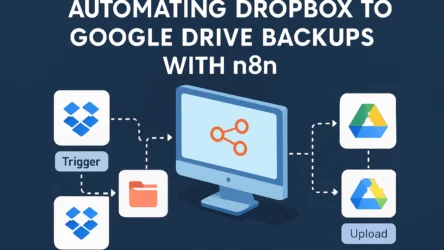 Automating Dropbox to Google Drive Backups with n8n